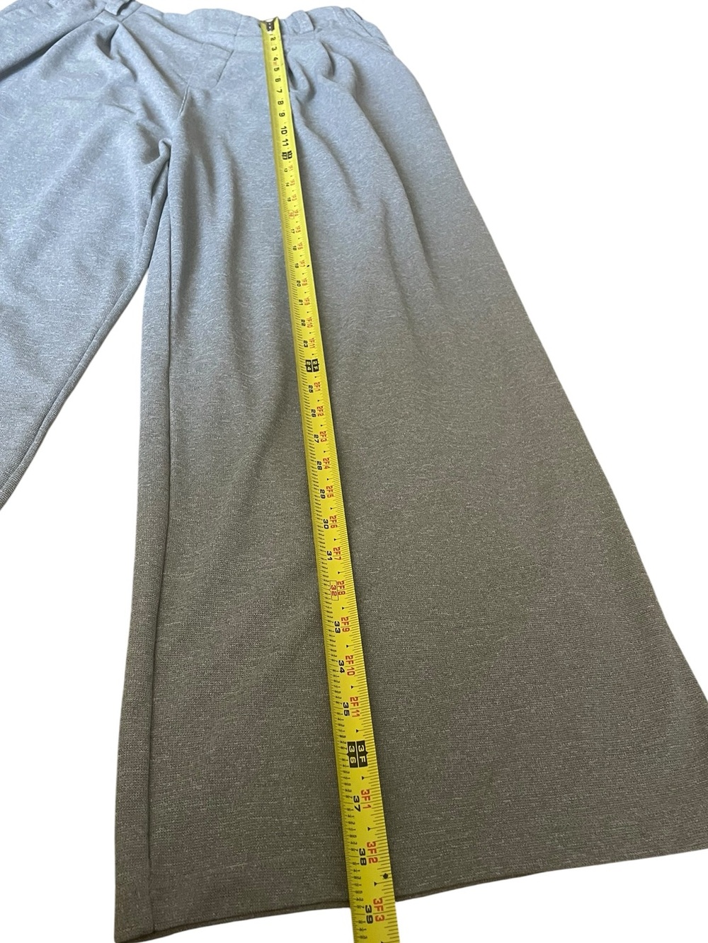 Halara Gray Wide Leg Pleated Trousers – Women’s Size XL Regular - Picture 4 of 6